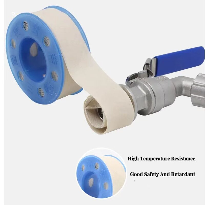PTFE Thread Seal Tape Factory - High Temperature 10m for Water Gas Plumbing Applications