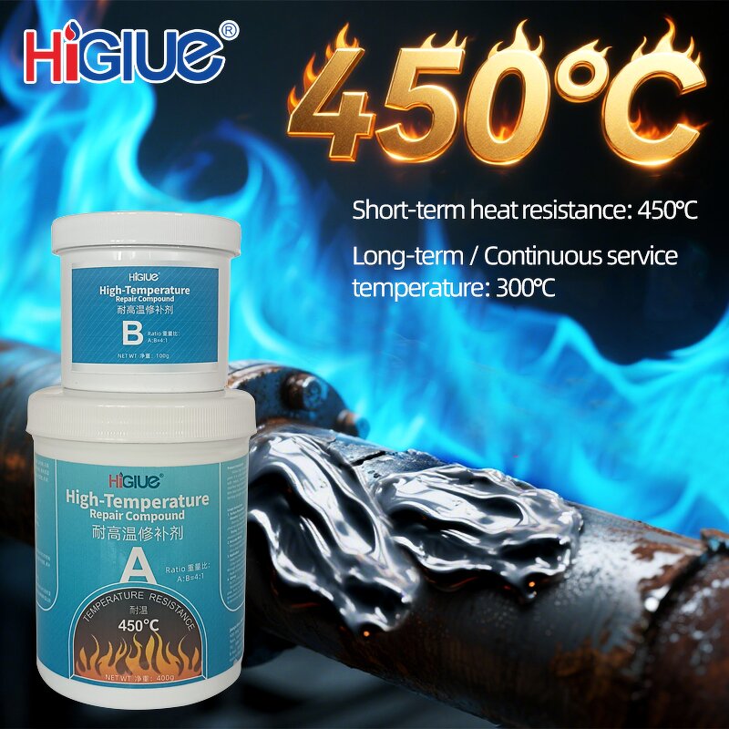 Epoxy Putty Supplier - Fast Cure Liquid Coating 500g HG111 for Metal Parts Repair