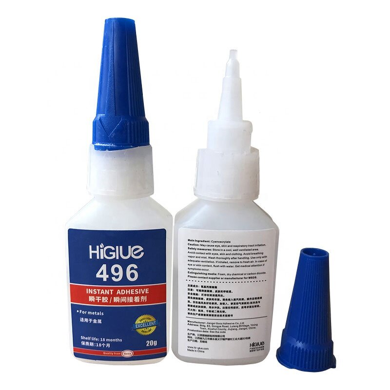 CA Super Glue Manufacturer - High-Strength Gel Liquid 401 406 480 for Transportation