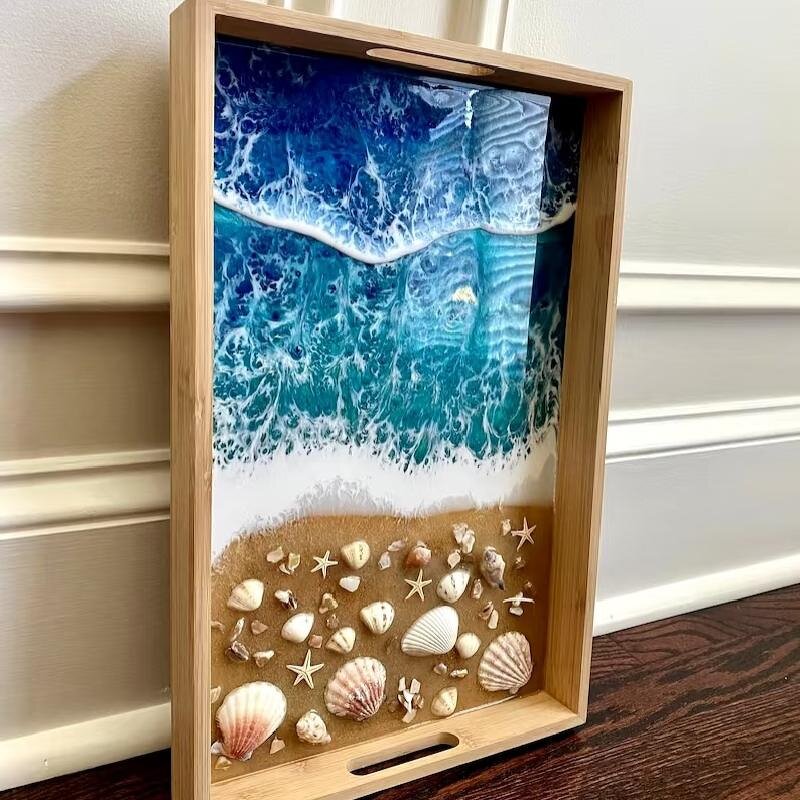 Epoxy Resin Supplier - Bubble Free 1 gal Self Leveling for River Table DIY Casting