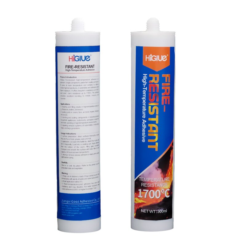 High Temperature Silicone Sealant Factory Outlet - 1700℃ White Neutral for Boiler Plant Equipment