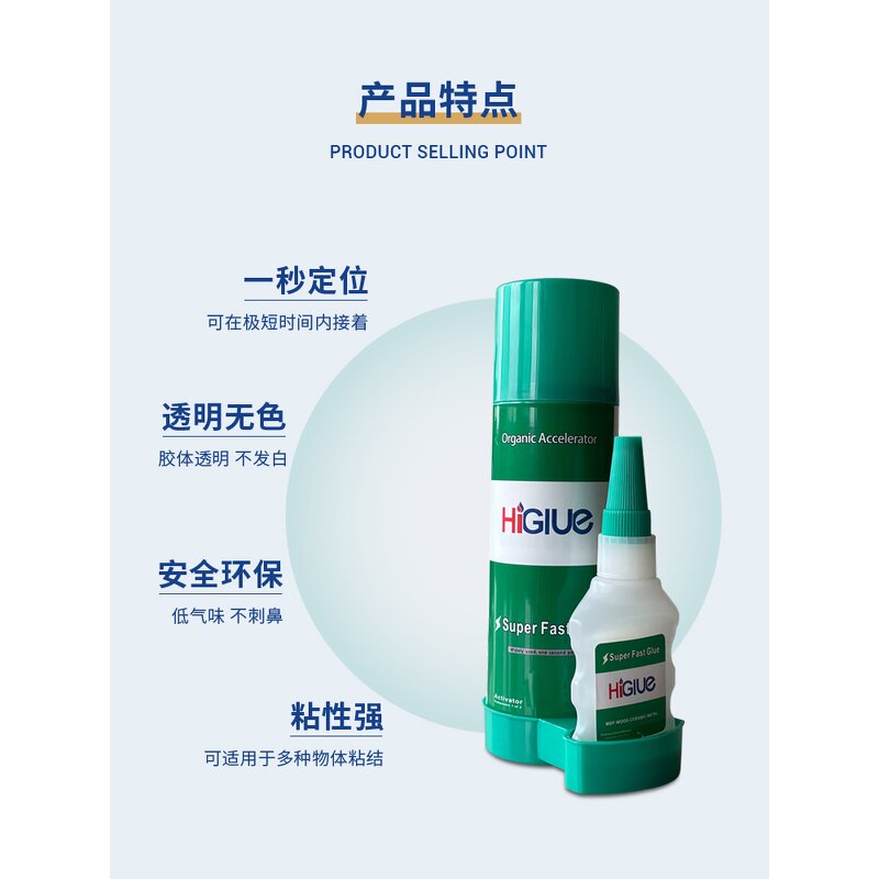 Cyanoacrylate Spray Kit Manufacturer - MDF Kit 50g 200ml Fast Curing for Wood Profiles