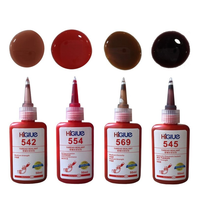 Anaerobic Sealant Supplier - 50ml 510 515 518 565 for Metal Pipe Thread Valve Faucet Leak-proof