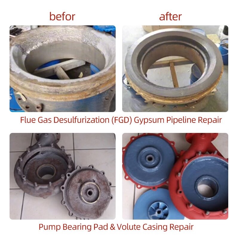 Wear Prevention Coating Factory - Two Component Grey Blue 10kg for Mining