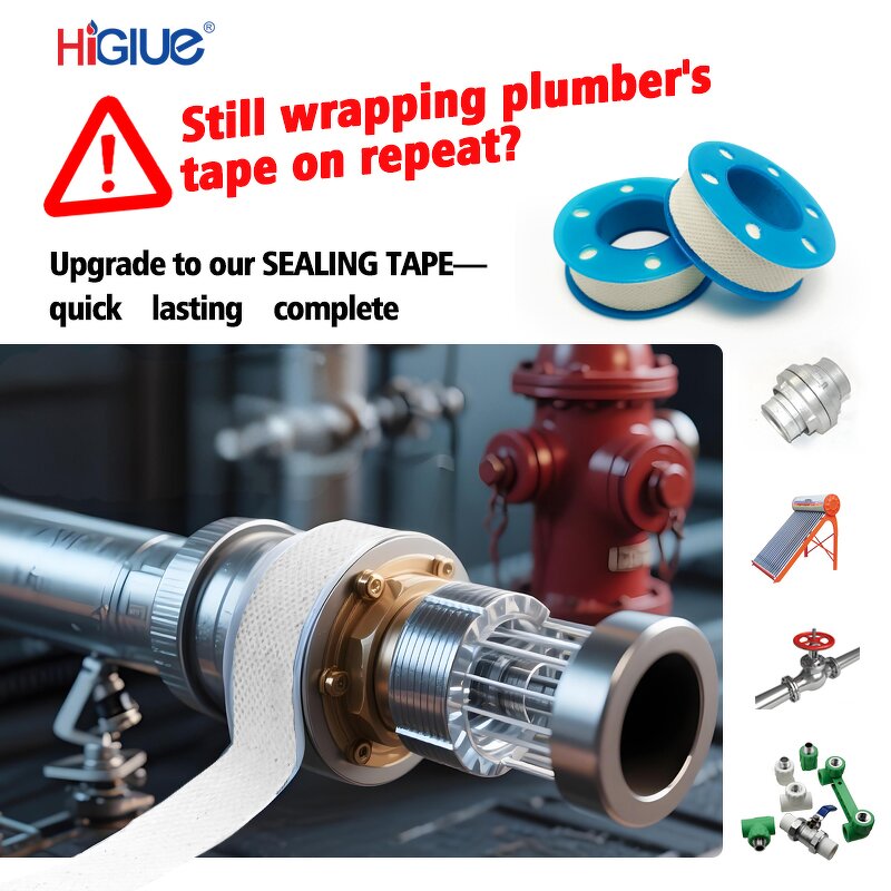 PTFE Thread Seal Tape Factory - High Temperature 10m for Water Gas Plumbing Applications