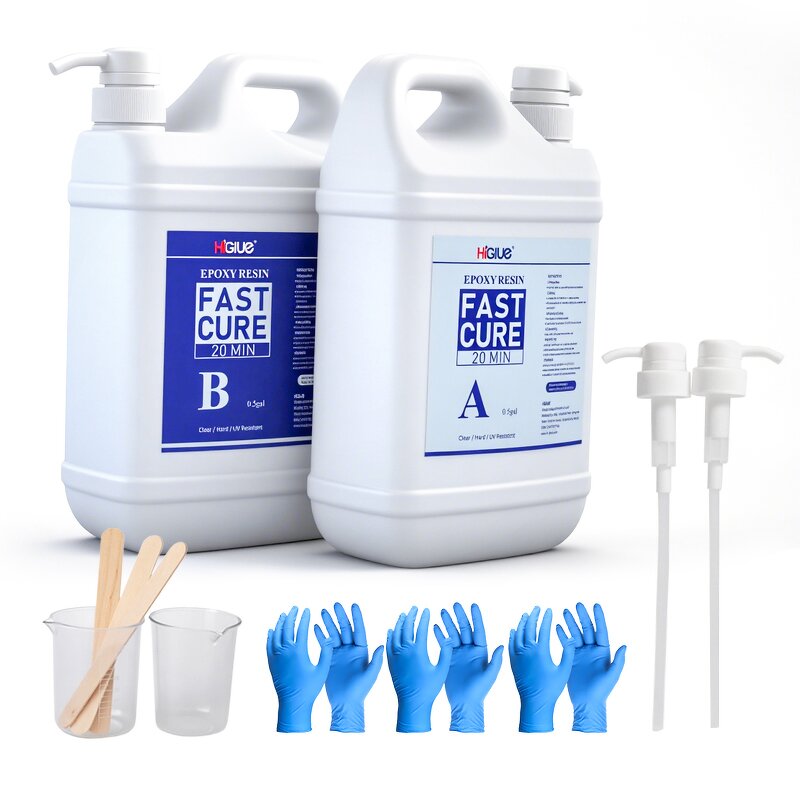 Epoxy Resin Supplier - Bubble Free 1 gal Self Leveling for River Table DIY Casting