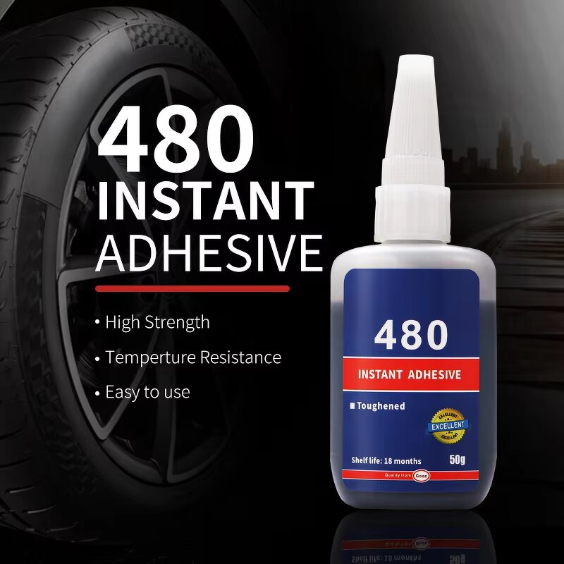 Speaker Rubber Repair Glue Supplier - 480 Instant Drying Super Glue Tires Repair