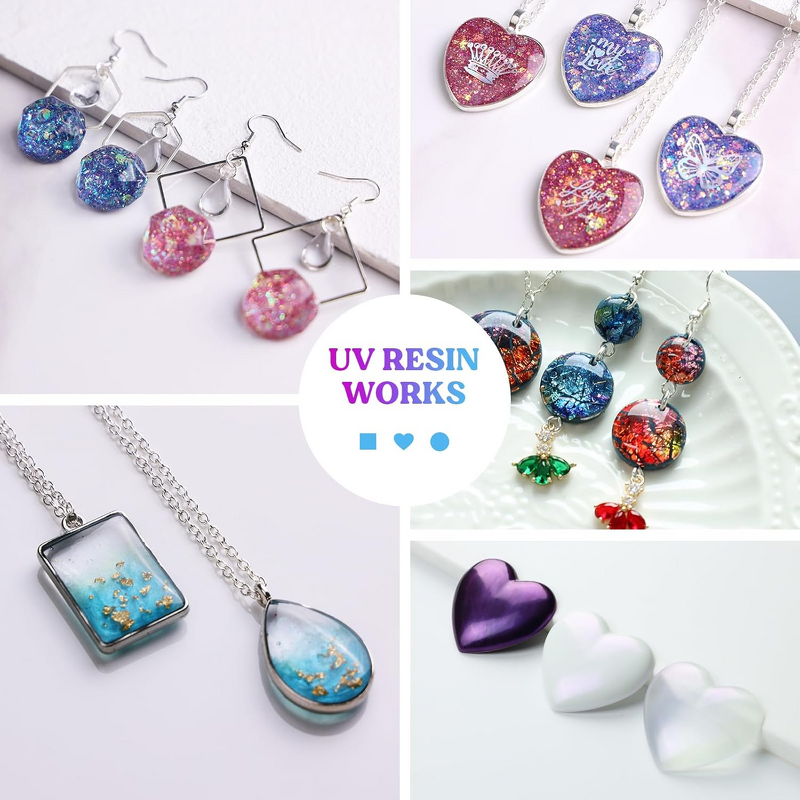 UV Curing Resin Supplier - Hard Transparent Bubble-free for DIY Flower Blocks Jewelry