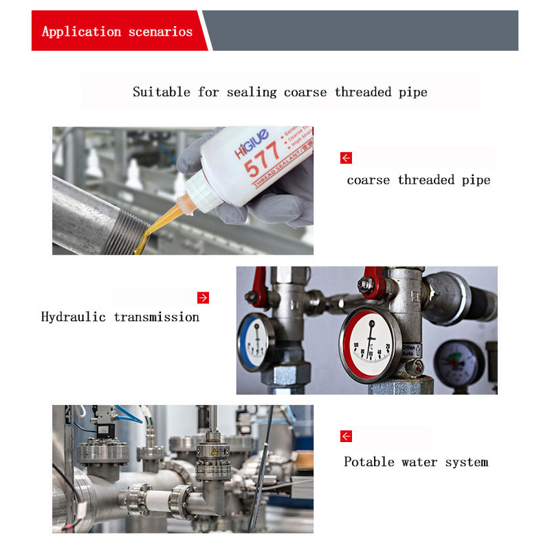 Anaerobic Sealant Supplier - 50ml 510 515 518 565 for Metal Pipe Thread Valve Faucet Leak-proof