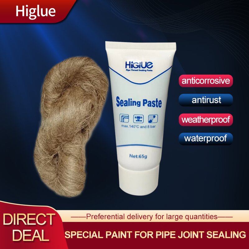 Pipe Joint Compound Supplier - Hemp Flax High Quality Adhesive Sealant for Plumbing