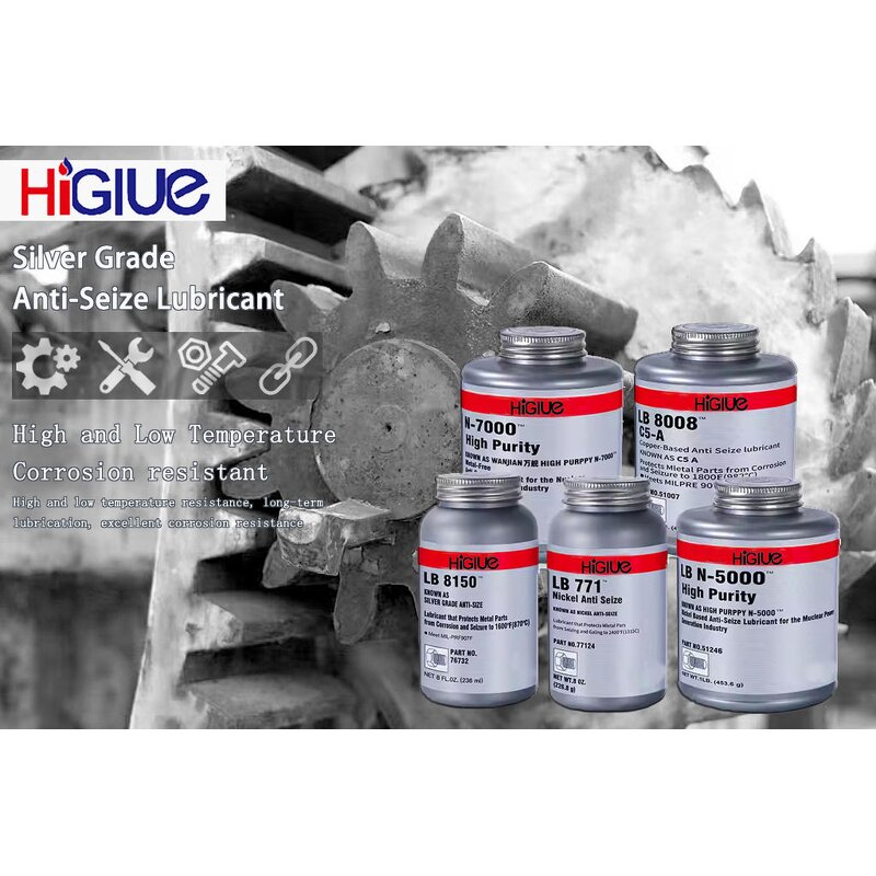 Anti Seize Lubricant Manufacturer - High Temperature Silver Copper Compound 500g
