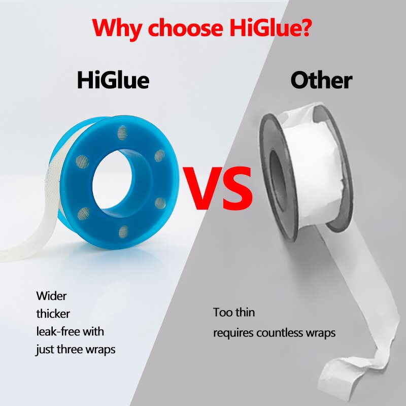 Thread Seal PTFE Tape Factory - Pressure Tolerance 30 Mpa for Gas Heating Thread Plumbing