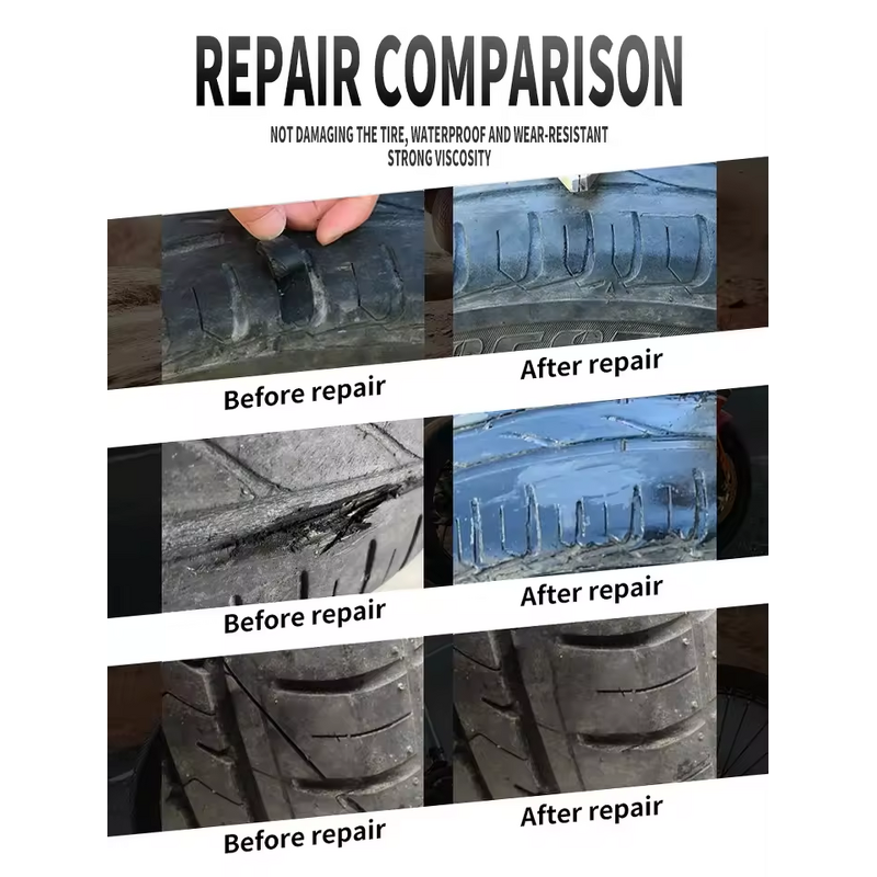 Tire Repair Glue Supplier - Wholesale for Bicycle Electric Car Puncture Repair Rubber Cement