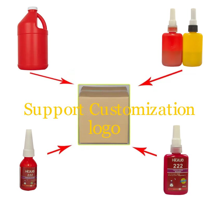 Threadlocker Supplier - 10ml 50ml Removable for Metal Nuts Bolts Loosening Prevention