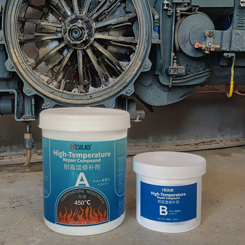 Epoxy Putty Supplier - Fast Cure Liquid Coating 500g HG111 for Metal Parts Repair