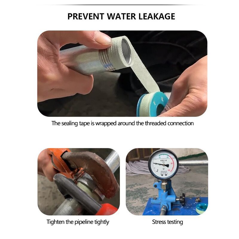 PTFE Thread Seal Tape Manufacturer - High Density for Natural Gas Fire Protection Tap Water