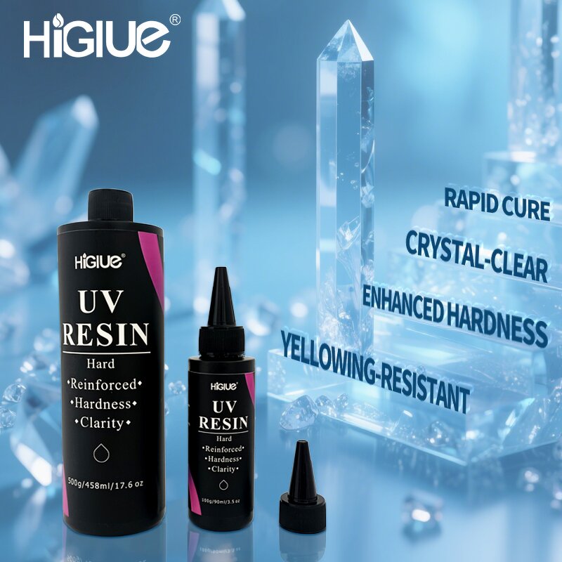 UV Resin Supplier - Transparent Low Odor Fast Curing for Jewelry Making DIY Crafts