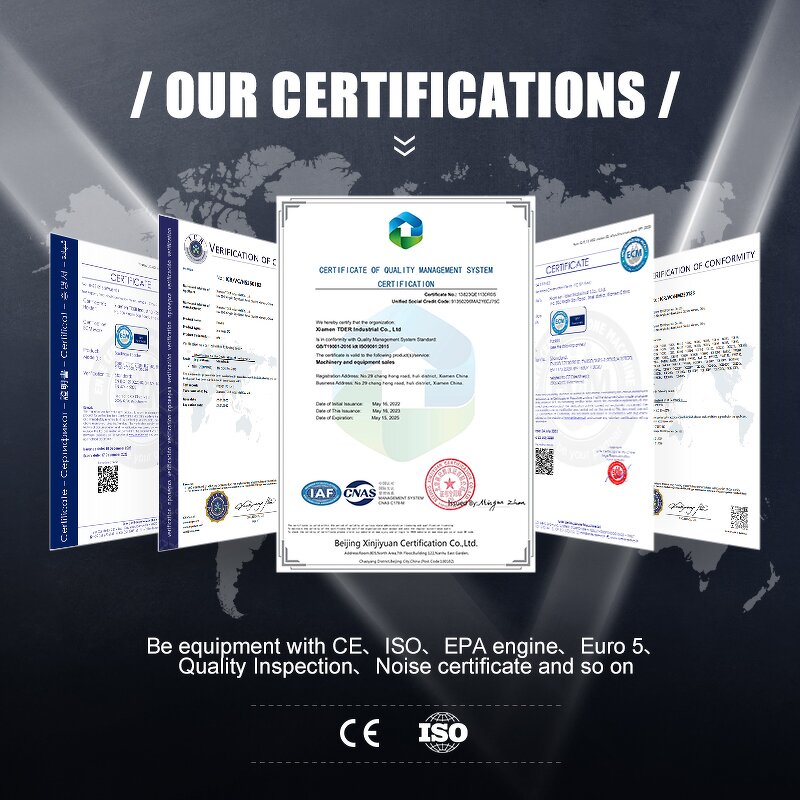 Electric Forklift Manufacturer - TDER CE Certificate Lithium Lead Acid
