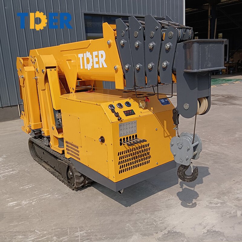 Spider Crane Manufacturer - TDER 2025 3 Tons Spider Crawler Lifting