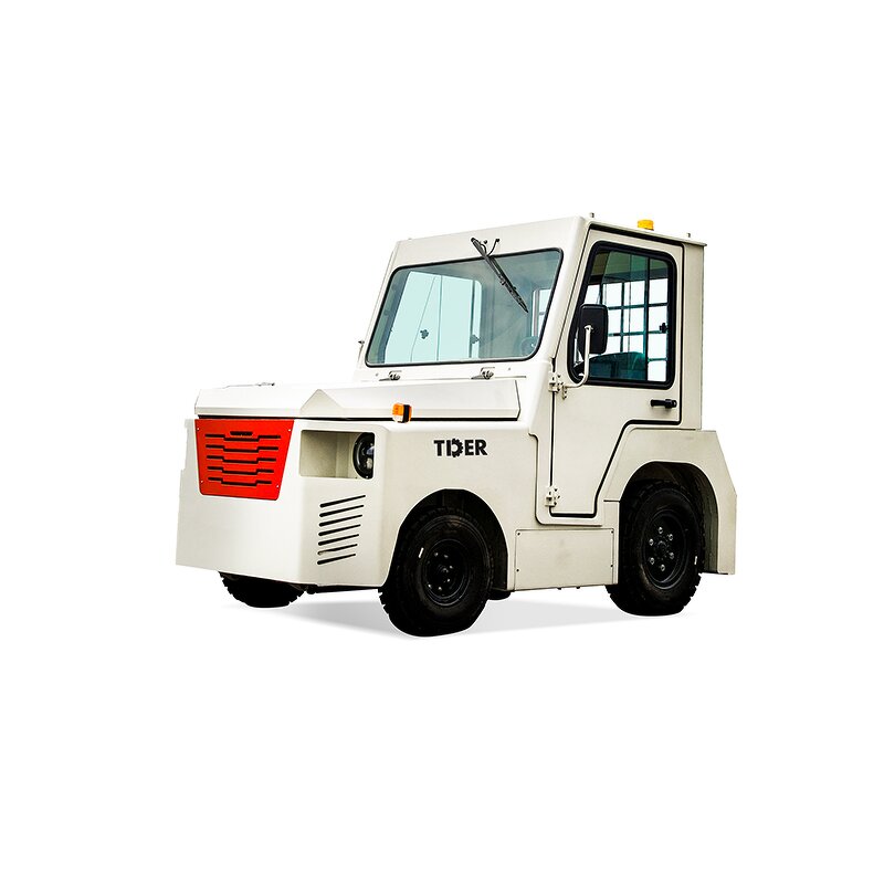 Aircraft Tow Tractor Manufacturer - TDER Electric 30 Ton Baggage Towing
