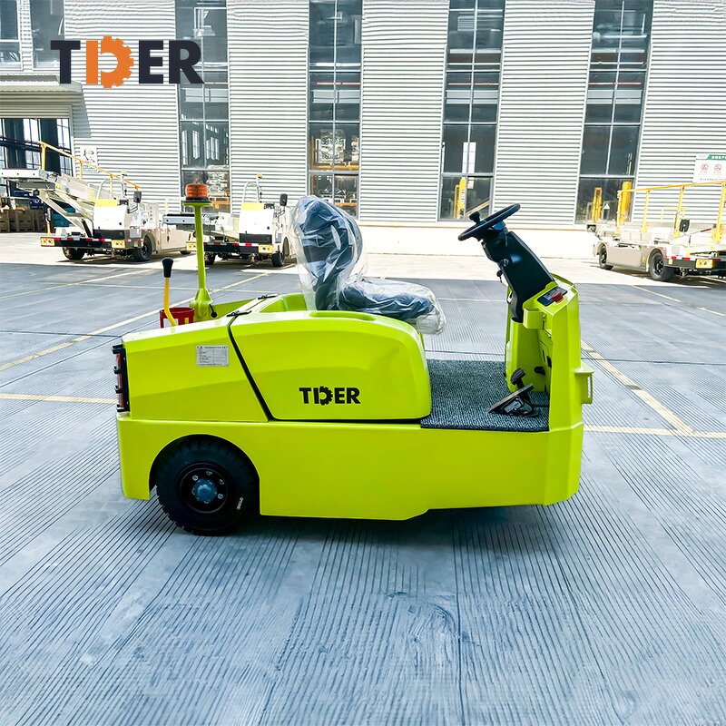 Aircraft Tow Tractor Manufacturer - TDER Electric Battery Mini Small 0.6
