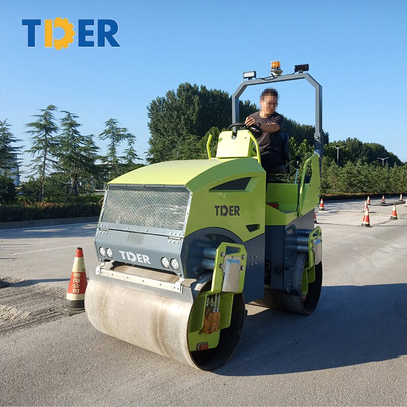Road Roller Manufacturer - OEM/ODM China Brand Small Double Drum 2 Ton