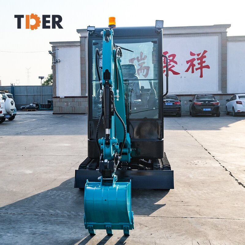 Mini Excavator Manufacturer - TDER Brand New 1.8-2 Tons Hydraulic with Cabin