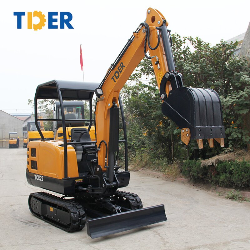 Crawler Excavator Manufacturer - OEM/ODM China Import TDER TCE25 2400kg