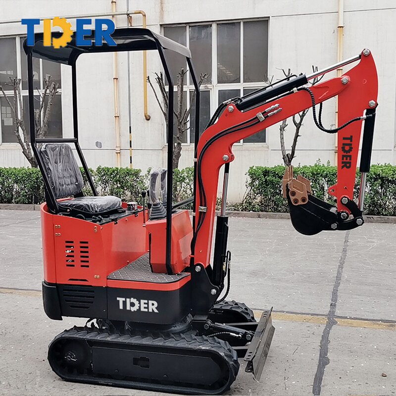 Electric Excavator Manufacturer - TDER Electric Hydraulic 800kg-2t Mini