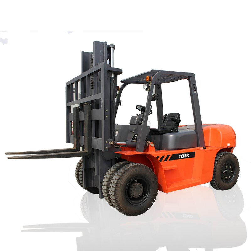 Forklift Manufacturer - TIDER 10 Ton Fork Lift Truck FD100 diesel Engine