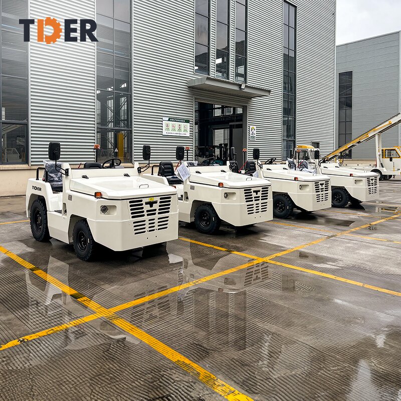 Airport Tractor Manufacturer - TDER GSE Transportation 25KN Seated with