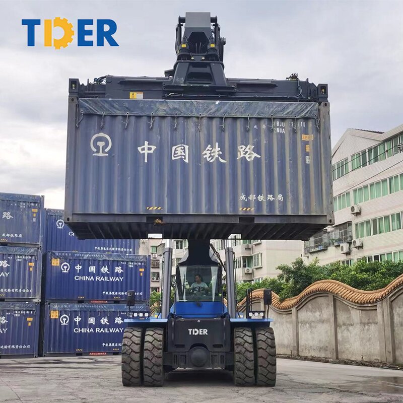 Reach Stacker Manufacturer - TDER RS450 45ton Empty Container Lifter for