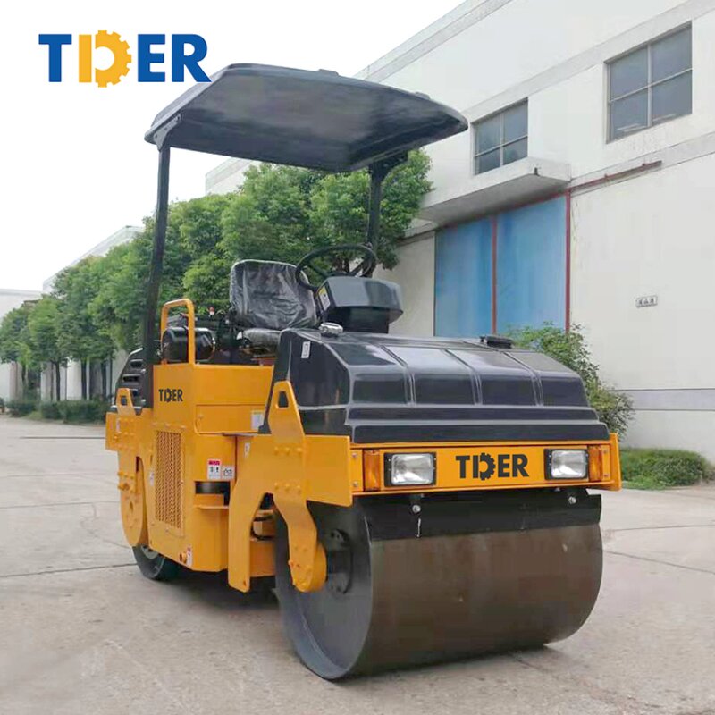 Road Roller Manufacturer - TDER 2025 1-2.5 Ton Mini Road Compactor