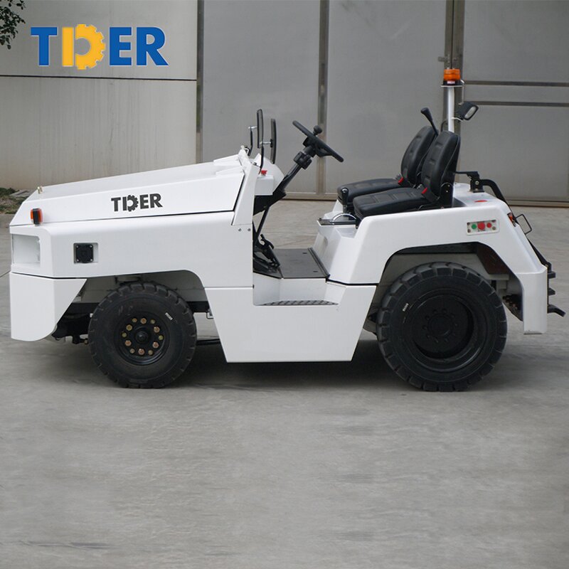 Aircraft Tow Tractor Manufacturer - TDER Lithium Battery Lead Acid Electric