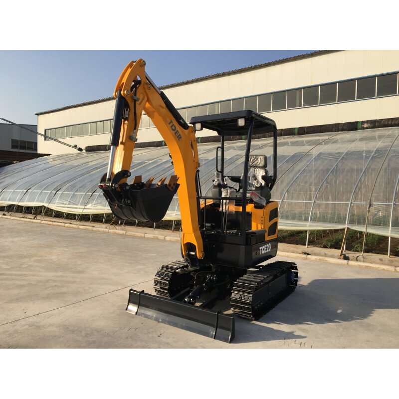 Mini Excavator Manufacturer - TDER 1.8-2 Tonne Small Digger with Zero Tail