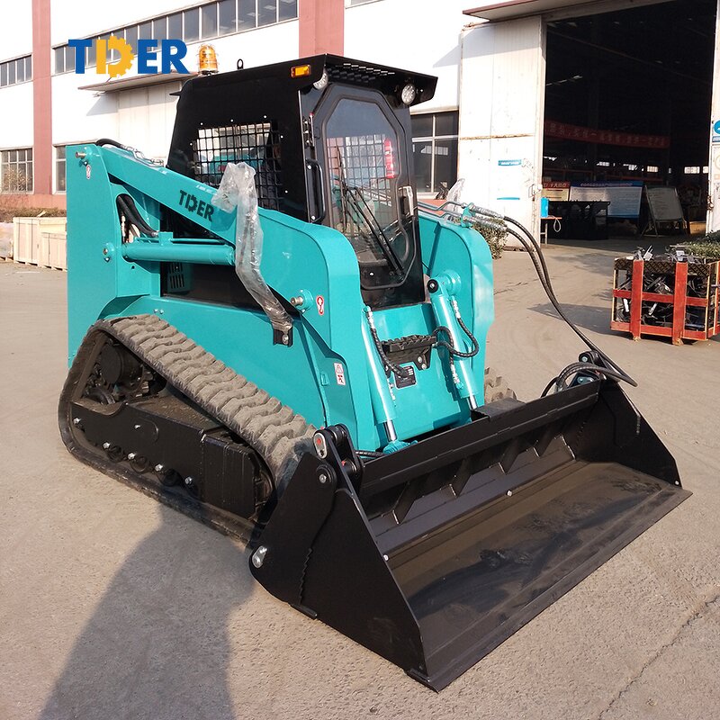 Skid Steer Loader Manufacturer - TDER 500-900kg Crawler Compact Track