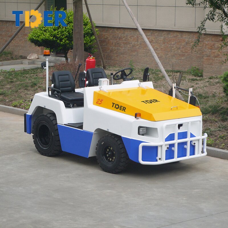 Aircraft Tow Tractor Manufacturer - TDER Lithium Battery Lead Acid Electric