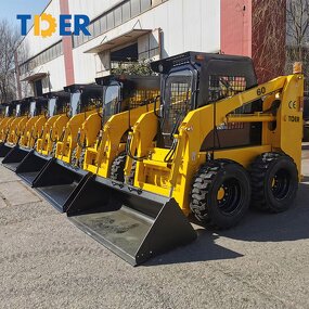 Skid Steer Loader Manufacturer - TDER Factory Epa Euro 5 700-1050kg