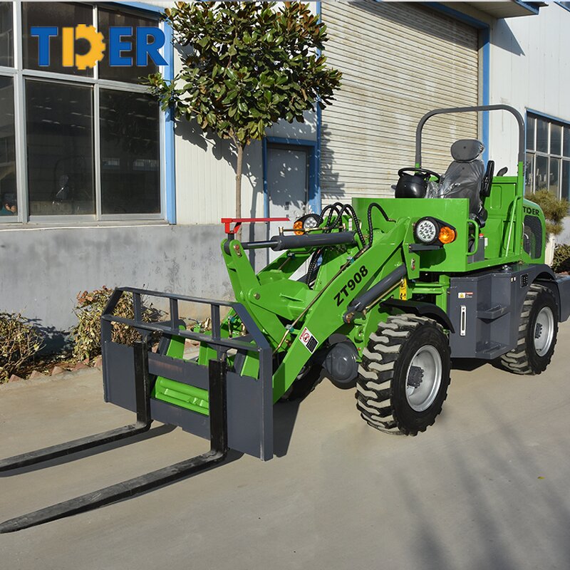 Front Wheel Loader Manufacturer - OEM/ODM 2025 New 0.8 T 800kg Ce Approved