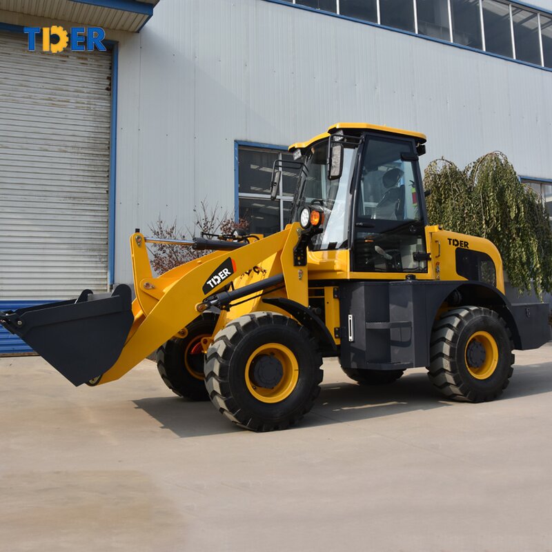Wheel Loader Manufacturer - TIDER 915 918 Mini 1.5 Ton 4wd Tractor with