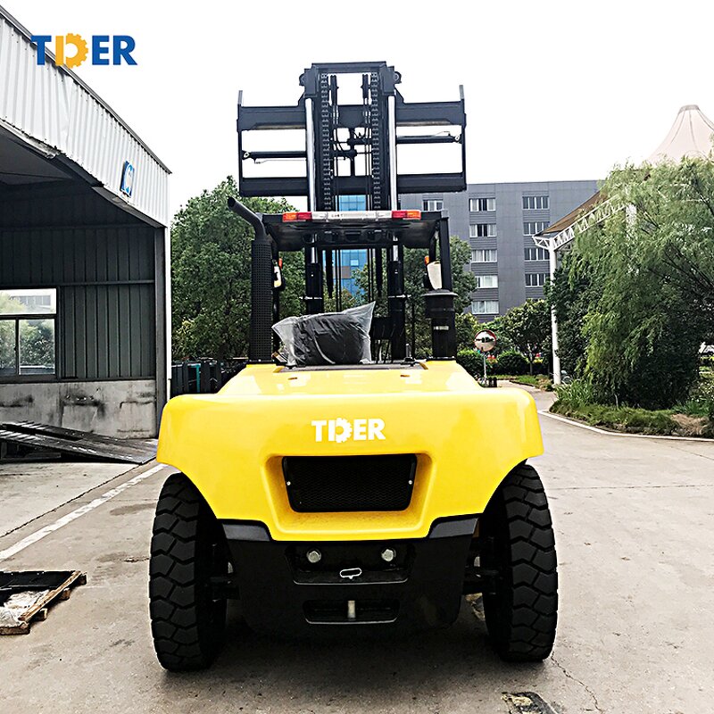 Forklift Manufacturer - TDER Big 10 Ton diesel with Hydraulic Transmission