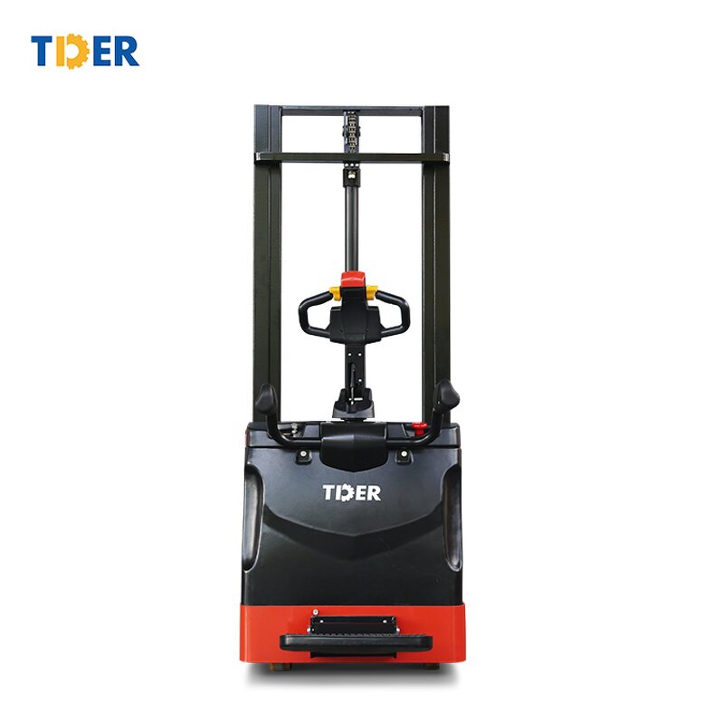 Electric Stacker Manufacturer - Tder Mini Warehouse Lifting 1.4-1.5 Ton