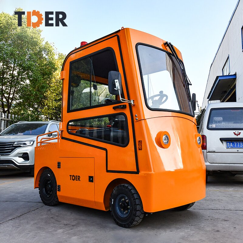 Airport Tow Tractor Manufacturer - TDER Aviation Atb 10t Luggage 10 Ton