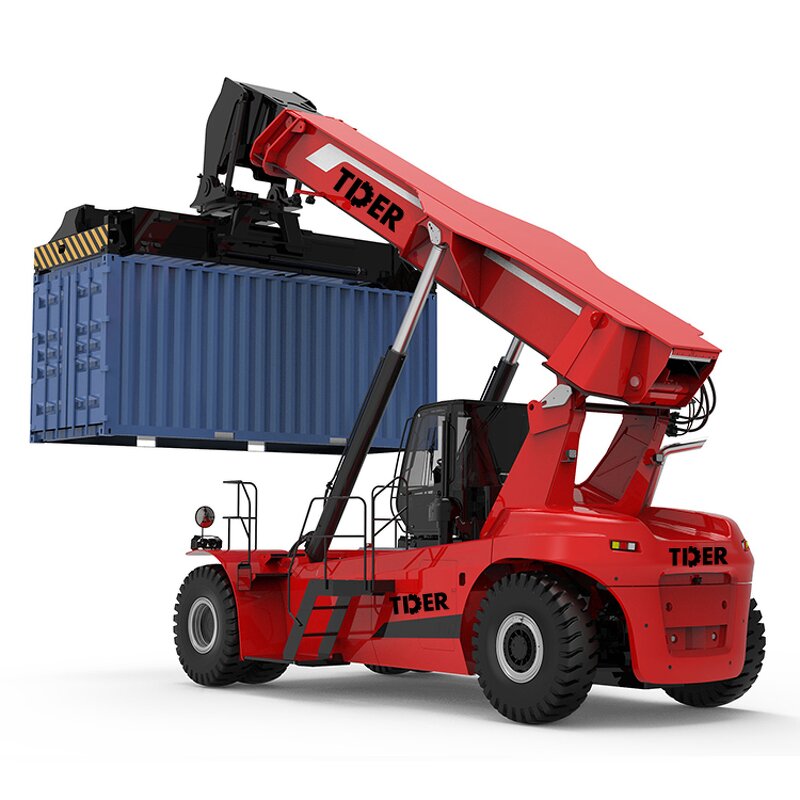 Container Handler Manufacturer - TDER Lift Truck 45 Ton Reach Stacker
