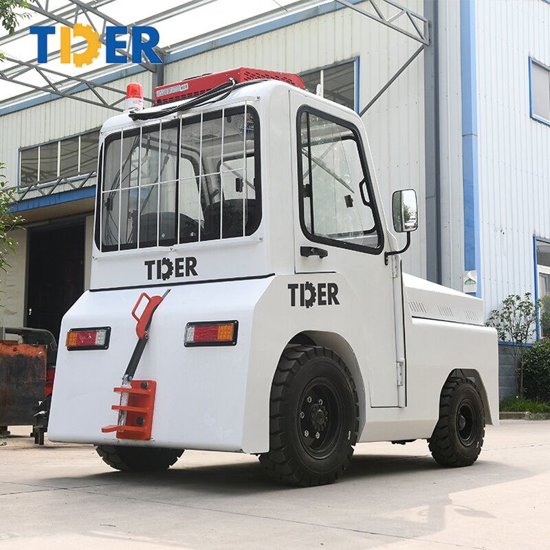 Electric Tow Tractor Manufacturer - TDER Electric 25 Ton Baggage Towing