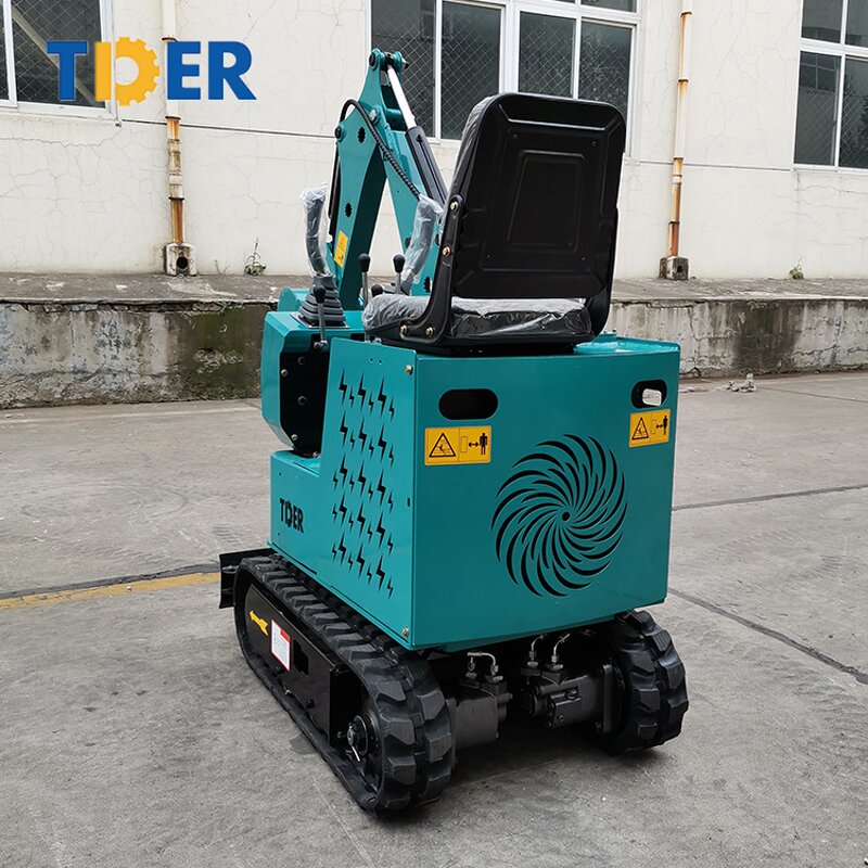 Electric Digger Manufacturer - TDER Electric Mini Shovel 800-2000kg Digging