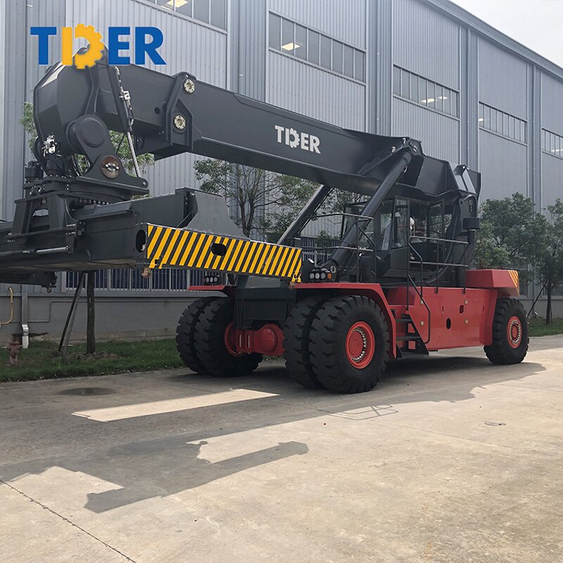 Reach Stacker Manufacturer - TDER China Powerful 45ton RS45 Container