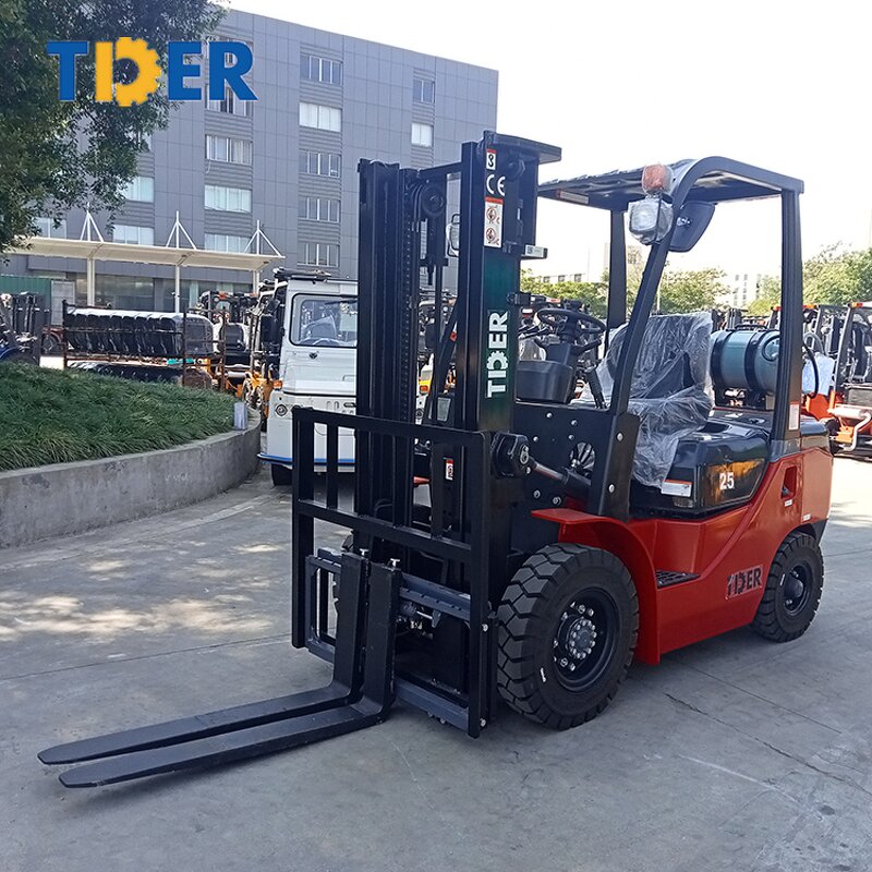 Propane Forklifts Manufacturer - TDER China Carretilla Elevadora 2.5-5ton