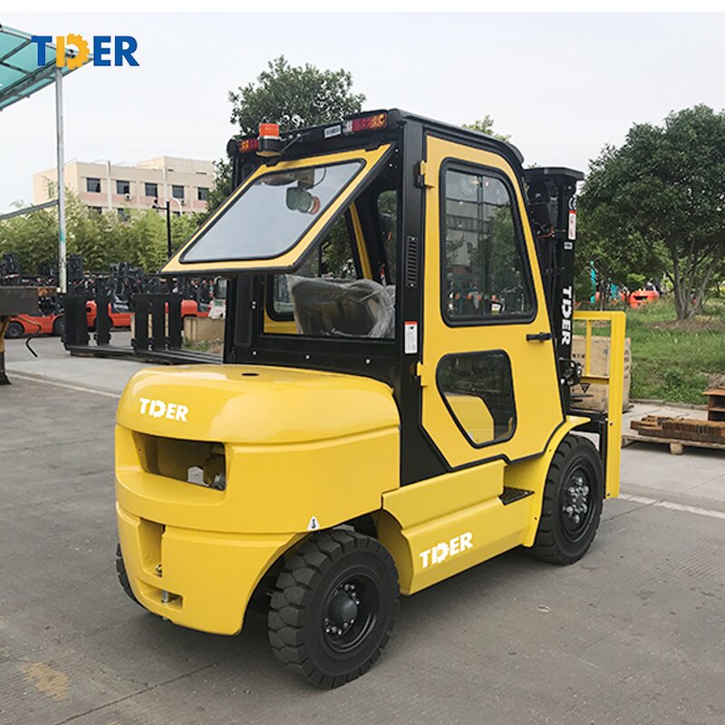 Forklift Manufacturer - TDER 3 Ton Small diesel Truck With air Conditioner