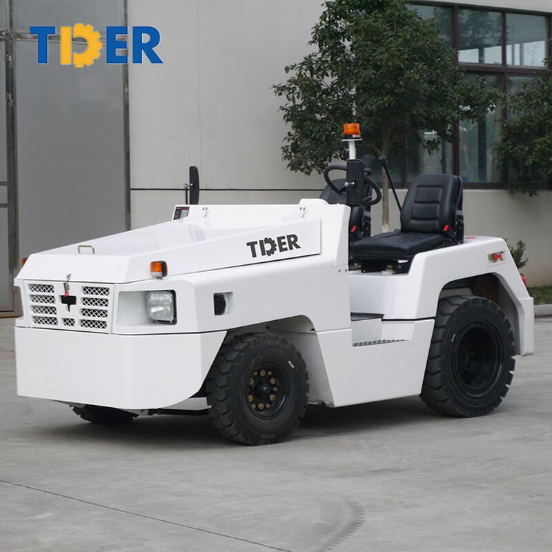 Aircraft Tow Tractor Manufacturer - TDER Lithium Battery Lead Acid Electric